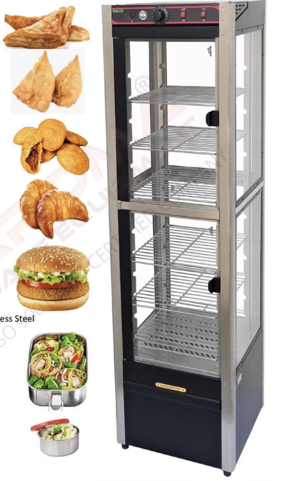 FDW 150L  Vertical Standing Food Display Warmer